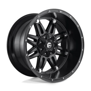 Fuel – D531 HOSTAGE – Black – 22″x12″ -44mm – All weather Wheels – D53122201747